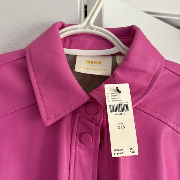 Beautiful leather dress from Anthropologie - Picture 2 of 3